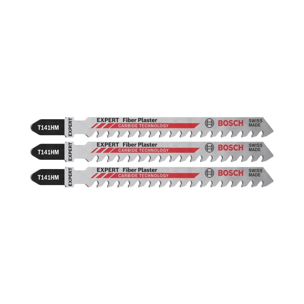 Pjūkleliai BOSCH Expert Fiber Plaster T 141 HM, 3vnt.-Pjūkleliai siaurapjūkliams-Priedai įrankiams-Bosch-irankiai-darbui Pjūkleliai BOSCH Expert Fiber Plaster T 141 HM, 3vnt.-Pjūkleliai siaurapjūkliams-Priedai įrankiams-Bosch-irankiai-darbui