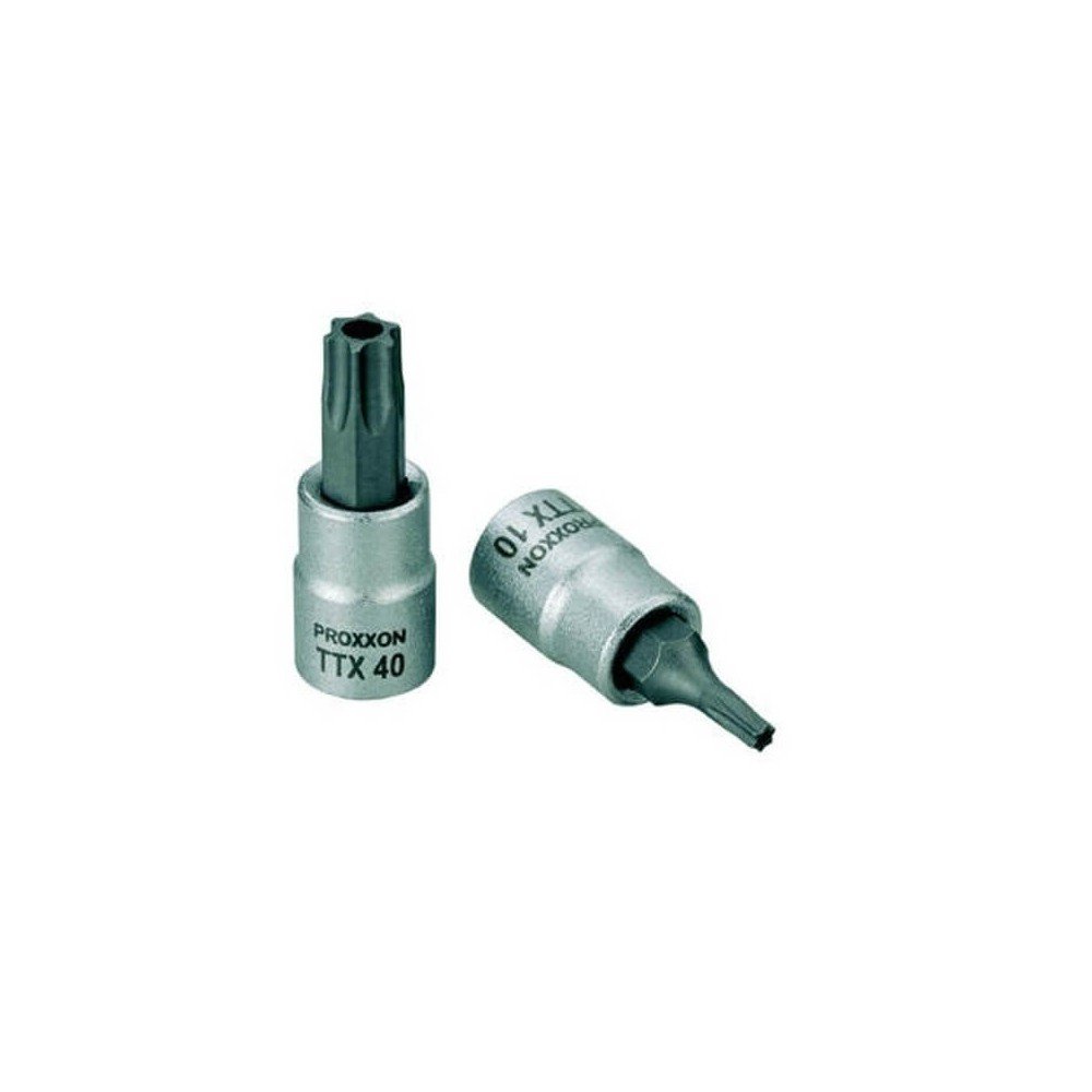 1/4" Galvutė su TORX antgaliu PROXXON TX10-Galvutės, galvučių rinkiniai-Autoserviso įranga-PROXXON-irankiai-darbui 1/4" Galvutė su TORX antgaliu PROXXON TX10-Galvutės, galvučių rinkiniai-Autoserviso įranga-PROXXON-irankiai-darbui
