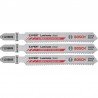 Pjūkleliai BOSCH Expert Laminate Clean T128 BHM, 3vnt.-Pjūkleliai siaurapjūkliams-Priedai įrankiams-Bosch-irankiai-darbui