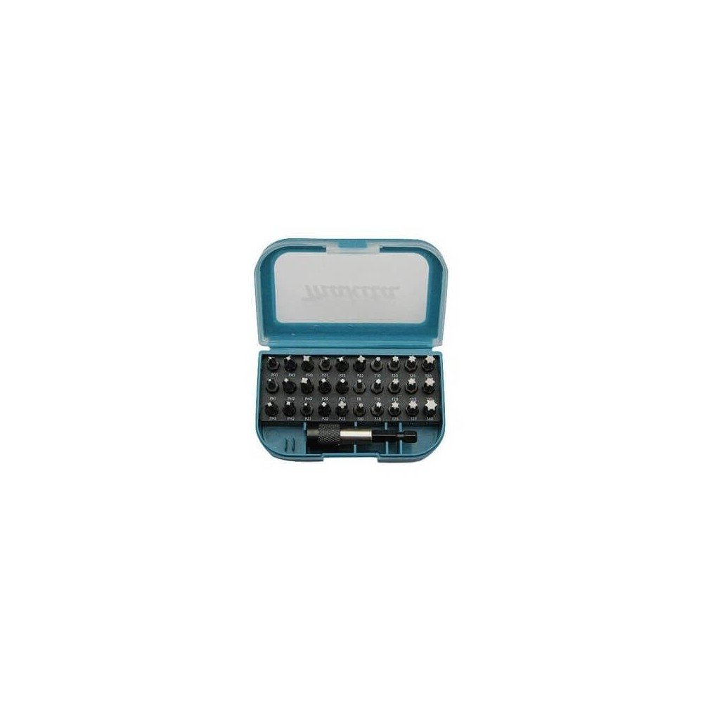 Sukimo antgalių rinkinys 31 vnt. MAKITA-Atsuktuvų antgaliai, adapteriai-Suktuvai, gręžtuvai ir veržliasukiai-Makita Accessories- Sukimo antgalių rinkinys 31 vnt. MAKITA-Atsuktuvų antgaliai, adapteriai-Suktuvai, gręžtuvai ir veržliasukiai-Makita Accessories-