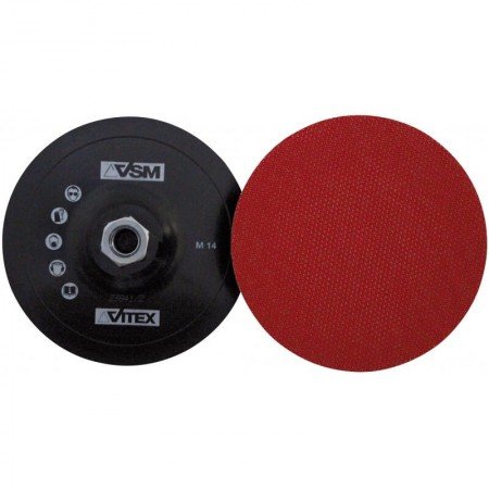 Lėkštutė kibiu padu Ø125mm M14 VSM ZKL-Šlifavimo padai ir laikikliai-Šlifavimo įrankiai-VSM-irankiai-darbui