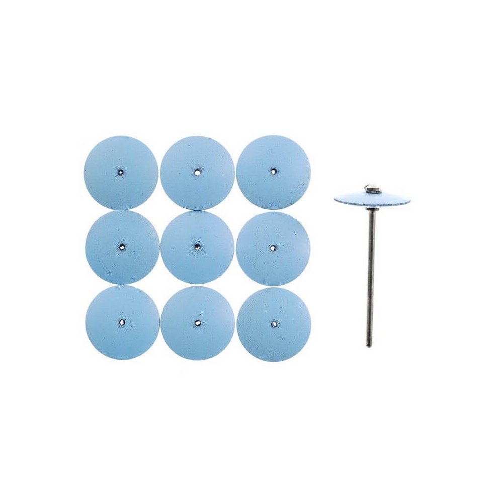Elastiniai gaubti poliravimo diskeliai Ø22mm (10vnt.) PROXXON-Graverių priedai, antgaliai-Mini elektriniai įrankiai-PROXXON MICR Elastiniai gaubti poliravimo diskeliai Ø22mm (10vnt.) PROXXON-Graverių priedai, antgaliai-Mini elektriniai įrankiai-PROXXON MICR