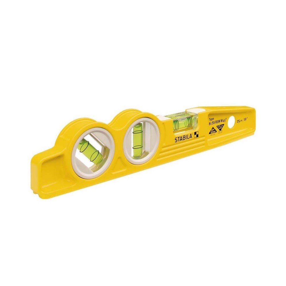 Magnetinis gulsčiukas 25cm 81SV REM W45 STABILA-Gulsčiukai-Matavimo įrankiai-Stabila-irankiai-darbui