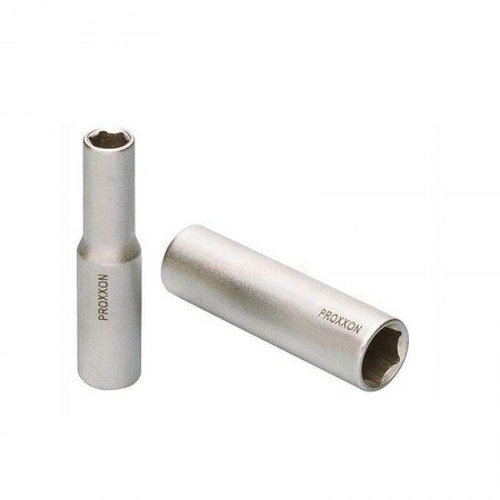 3/8" Šešiakampė prailginta galvutė PROXXON 17 mm-Galvutės, galvučių rinkiniai-Autoserviso įranga-PROXXON-irankiai-darbui