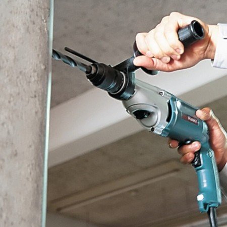 Smūginis gręžtuvas MAKITA HP2051FJ-Suktuvai, gręžtuvai ir veržliasukiai-Elektriniai įrankiai-Makita-irankiai-darbui