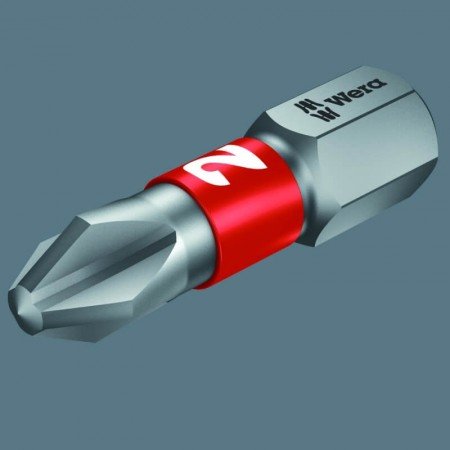 Kryžminis atsuktuvo antgalis PH 2x25mm 851/1 BTZ WERA PH 2x25mm-Atsuktuvų antgaliai, adapteriai-Suktuvai, gręžtuvai ir veržliasu