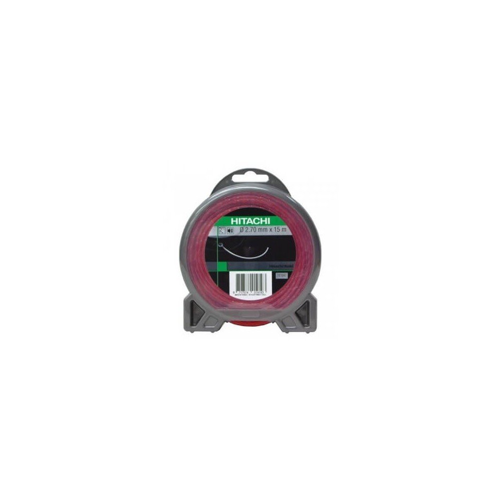 Žoliapjovės galvutės valas, apvalus 2,65mm HITACHI 15 m-Sodo technikos priedai-Sodo technika-HiKOKI Accessories-irankiai-darbui Žoliapjovės galvutės valas, apvalus 2,65mm HITACHI 15 m-Sodo technikos priedai-Sodo technika-HiKOKI Accessories-irankiai-darbui