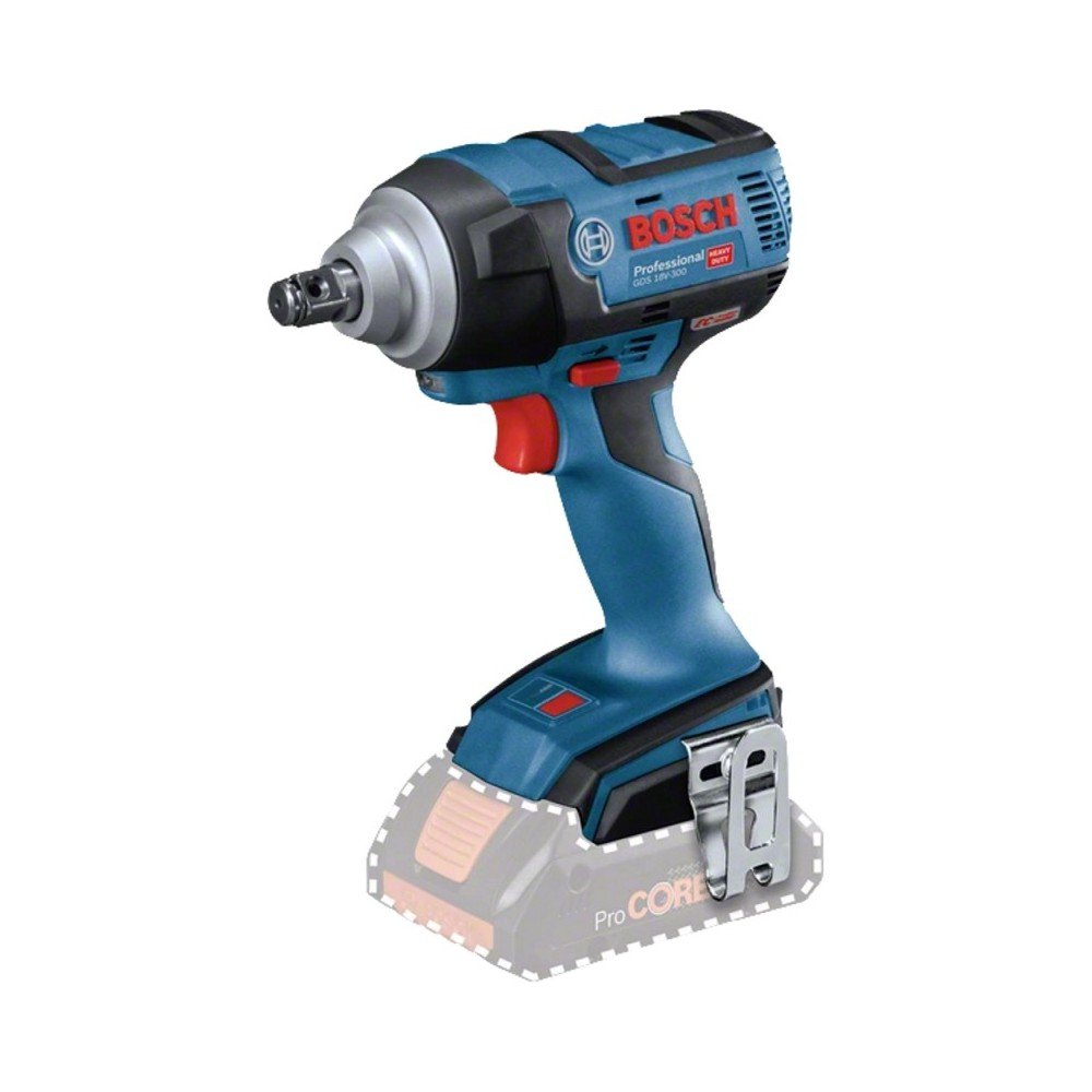 Akumuliatorinis smūginis veržliasukis BOSCH GDS 18V-300 C Solo CT-Akumuliatoriniai smūginiai veržliasukiai-Akumuliatoriniai sukt Akumuliatorinis smūginis veržliasukis BOSCH GDS 18V-300 C Solo CT-Akumuliatoriniai smūginiai veržliasukiai-Akumuliatoriniai sukt
