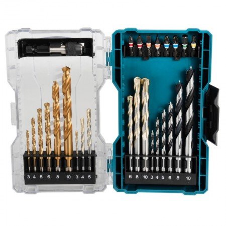 27 dalių gręžimo ir sukimo antgalių rinkinys MAKITA E-07032-Galvutės, galvučių rinkiniai-Autoserviso įranga-Makita Accessories-i