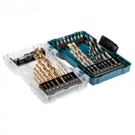 27 dalių gręžimo ir sukimo antgalių rinkinys MAKITA E-07032-Galvutės, galvučių rinkiniai-Autoserviso įranga-Makita Accessories-i
