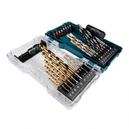 27 dalių gręžimo ir sukimo antgalių rinkinys MAKITA E-07032-Galvutės, galvučių rinkiniai-Autoserviso įranga-Makita Accessories-i