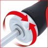 Terkšlinis atsuktuvas su antgaliais KS TOOLS 1/4&apos&apos-Universalūs atsuktuvai-Atsuktuvai-KsTools-irankiai-darbui