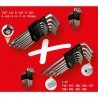 22 dalių šešiakampių ir Torx raktų rinkinys KS TOOLS-Šešiakampiai L-formos raktai-Rankiniai įrankiai-KsTools-irankiai-darbui