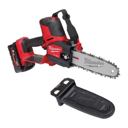 Akumuliatorinis grandininis genėjimo pjūklas MILWAUKEE M18 FHS20-552-Grandininiai pjūklai-Sodo technika-Milwaukee-irankiai-darbu