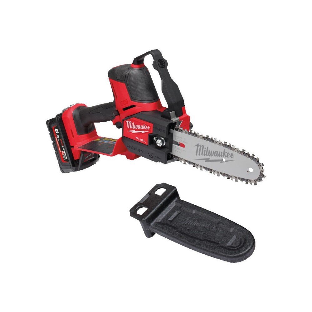 Akumuliatorinis grandininis genėjimo pjūklas MILWAUKEE M18 FHS20-552-Grandininiai pjūklai-Sodo technika-Milwaukee-irankiai-darbu