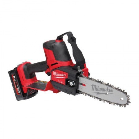 Akumuliatorinis grandininis genėjimo pjūklas MILWAUKEE M18 FHS20-552-Grandininiai pjūklai-Sodo technika-Milwaukee-irankiai-darbu