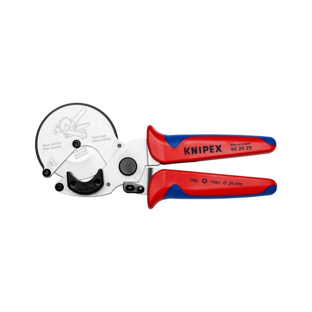 Plastikinių vamzdžių kirpimo replės KNIPEX 9025-Kirpimo replės-Replės-Knipex-irankiai-darbui Plastikinių vamzdžių kirpimo replės KNIPEX 9025-Kirpimo replės-Replės-Knipex-irankiai-darbui