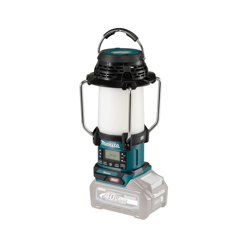 Radijo imtuvas su prožektoriumi MAKITA MR009GZ 40V MAX XGT-Radijo imtuvai, kolonėlės-Akumuliatoriniai įrankiai-Makita 40V Max XG