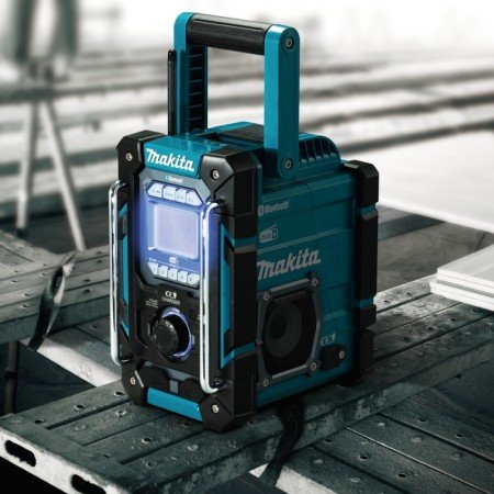 Radijo imtuvas su bluetooth MAKITA DMR301-Radijo imtuvai, kolonėlės-Akumuliatoriniai įrankiai-Makita-irankiai-darbui
