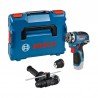 Akumuliatorinis suktuvas-gręžtuvas BOSCH GSR 12V-35 FC Solo su priedais-Akumuliatoriniai suktuvai/gręžtuvai-Akumuliatoriniai suk