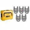 Presavimo galvų rinkinys REMS Mini TH 16, 18, 20, 26, 32-Presavimo technika-Santechnikos įrankiai-Rems-irankiai-darbui