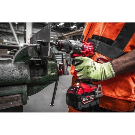 Akumuliatorinis smūginis gręžtuvas MILWAUKEE M18 FPD3-502X-Akumuliatoriniai smūginiai gręžtuvai-Akumuliatoriniai suktuvai, gręžt