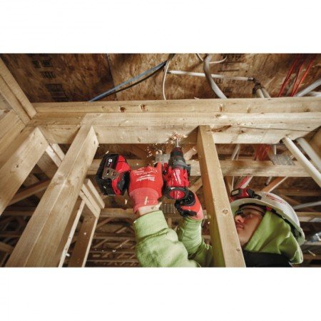 Akumuliatorinis gręžtuvas MILWAUKEE M18 FDD3-0X-Akumuliatoriniai suktuvai/gręžtuvai-Akumuliatoriniai suktuvai, gręžtuvai ir verž
