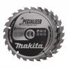 Pjovimo diskas medienai MAKITA Efficut 165x1,4x20mm T25 23°, 2 vnt.-Medžio pjovimo diskai-Medžio pjovimo staklės-Makita Accessor