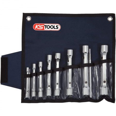 Dvylikakampių galvučių rinkinys KS TOOLS, 10vnt.-Galvutės, galvučių rinkiniai-Autoserviso įranga-KsTools-irankiai-darbui
