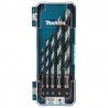 5 dalių medžio grąžtų rinkinys MAKITA D-72861-Spiraliniai medžio grąžtai-Medžio grąžtai, frezos-Makita Accessories-irankiai-darb