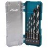 5 dalių medžio grąžtų rinkinys MAKITA D-72861-Spiraliniai medžio grąžtai-Medžio grąžtai, frezos-Makita Accessories-irankiai-darb