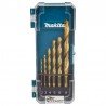 6 dalių metalo grąžtų rinkinys MAKITA HSS-TiN-Grąžtų rinkiniai-Metalo grąžtai, frezos-Makita Accessories-irankiai-darbui
