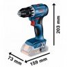 Akumuliatorinis suktuvas-gręžtuvas BOSCH GSR 18V-45 2x2,0Ah-Akumuliatoriniai suktuvai/gręžtuvai-Akumuliatoriniai suktuvai, gręžt