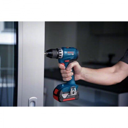 Akumuliatorinis suktuvas-gręžtuvas BOSCH GSR 18V-45 2x2,0Ah-Akumuliatoriniai suktuvai/gręžtuvai-Akumuliatoriniai suktuvai, gręžt