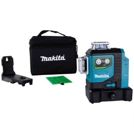 Akumuliatorinis lazerinis nivelyras MAKITA SK700GD 360° CXT-Nivelyrai-Matavimo įrankiai-Makita-irankiai-darbui