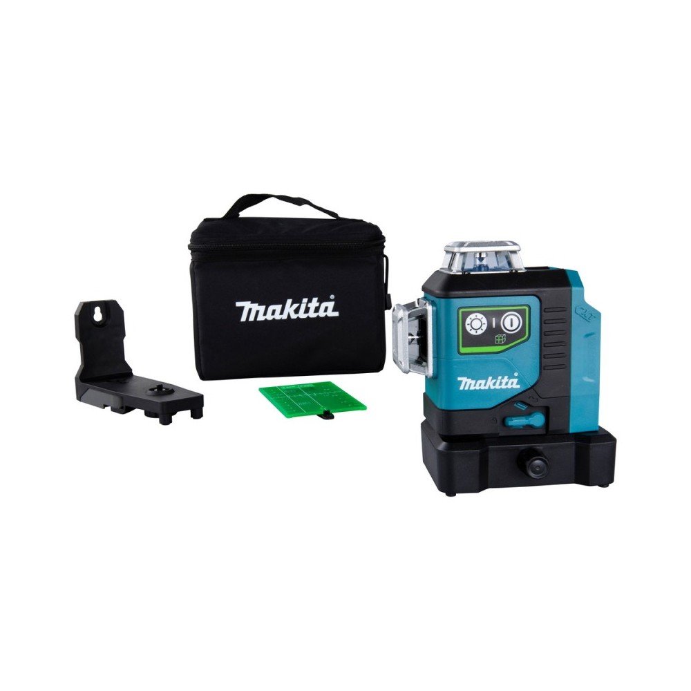 Akumuliatorinis lazerinis nivelyras MAKITA SK700GD 360° CXT-Nivelyrai-Matavimo įrankiai-Makita-irankiai-darbui