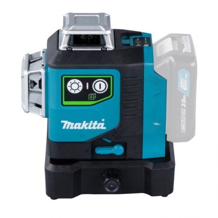 Akumuliatorinis lazerinis nivelyras MAKITA SK700GD 360° CXT-Nivelyrai-Matavimo įrankiai-Makita-irankiai-darbui