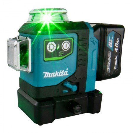 Akumuliatorinis lazerinis nivelyras MAKITA SK700GD 360° CXT-Nivelyrai-Matavimo įrankiai-Makita-irankiai-darbui