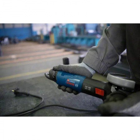 Kampinis šlifuoklis BOSCH GWS 17-125 S INOX 1700W-Šlifavimo įrankiai-Elektriniai įrankiai-Bosch-irankiai-darbui