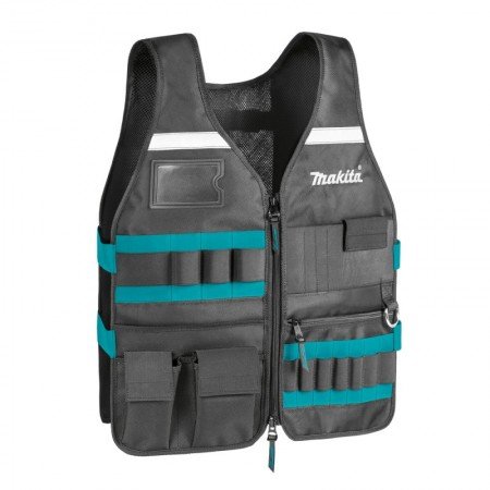Liemenė su reguliuojamais skyriais įrankiams MAKITA E-15609-Liemenės-Darbo rūbai ir avalynė-Makita Accessories-irankiai-darbui