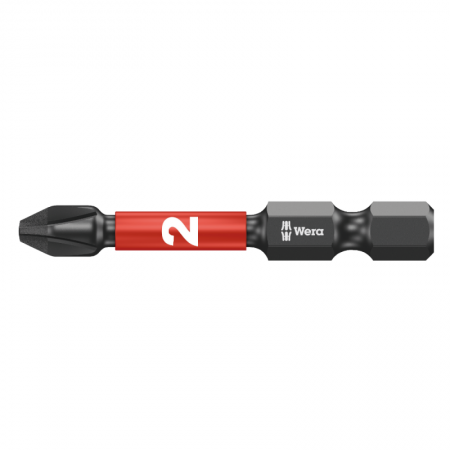 Atsuktuvo antgalis WERA 851/1 IMP DC PH2x50mm, 1vnt.-Atsuktuvų antgaliai, adapteriai-Suktuvai, gręžtuvai ir veržliasukiai-Wera-i