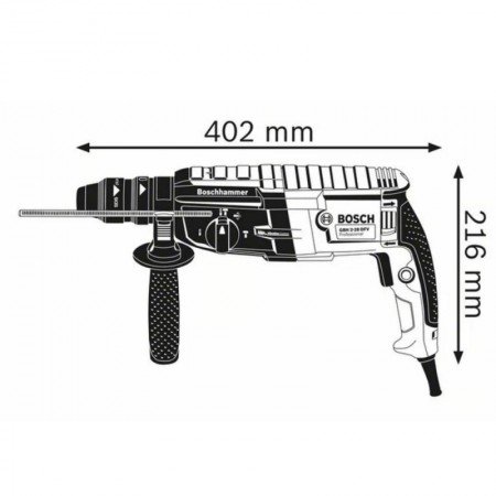 Perforatorius BOSCH GBH 2-28 F-Perforatoriai ir atskėlimo įrankiai-Elektriniai įrankiai-Bosch-irankiai-darbui