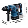 Akumuliatorinis perforatorius BOSCH Biturbo GBH 18V-34CF CC Solo-Akumuliatoriniai perforatoriai-Akumuliatoriniai įrankiai-Bosch-