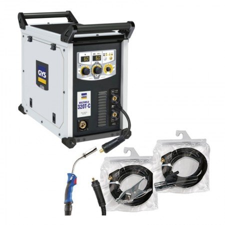 Suvirinimo aparatas GYS Multiweld 320T-C su priedais-Suvirinimo aparatai-Suvirinimo įrenginiai ir reikmenys-GYS-irankiai-darbui