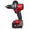 Akumuliatorinis smūginis gręžtuvas MILWAUKEE M18 FPD2-402C-Akumuliatoriniai smūginiai gręžtuvai-Akumuliatoriniai suktuvai, gręžt