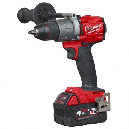 Akumuliatorinis smūginis gręžtuvas MILWAUKEE M18 FPD2-402C-Akumuliatoriniai smūginiai gręžtuvai-Akumuliatoriniai suktuvai, gręžt