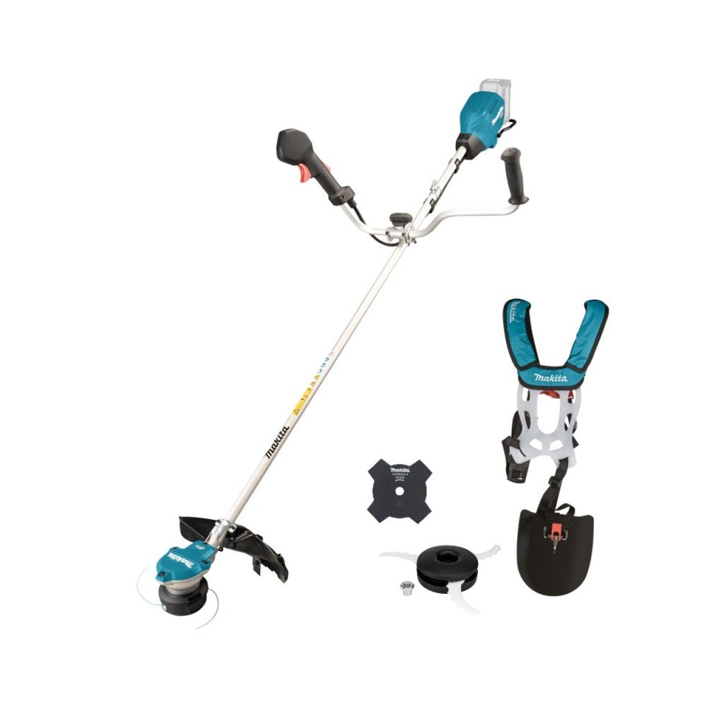 Akumuliatorinė žoliapjovė-trimeris MAKITA UR002GZ01 40V MAX XGT-Žoliapjovės (trimeriai), krūmapjovės-Sodo technika-Makita 40V Ma