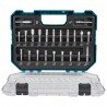 22 dalių frezų komplektas MAKITA D-74784-Medžio frezos-Medžio grąžtai, frezos-Makita Accessories-irankiai-darbui