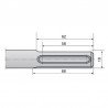 Kaltas įžeminimo strypui HiKOKI SDS-Max 13x260mm-Kaltai-Akumuliatoriniai perforatoriai-HiKOKI Accessories-irankiai-darbui
