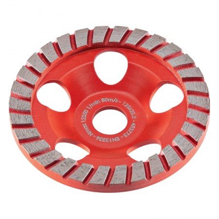 Deimantinis šlifavimo diskas FLEX Turbo-Jet D125-Deimantinės karūnos ir lėkštelės-Priedai įrankiams-FLEX Accessories-irankiai-da